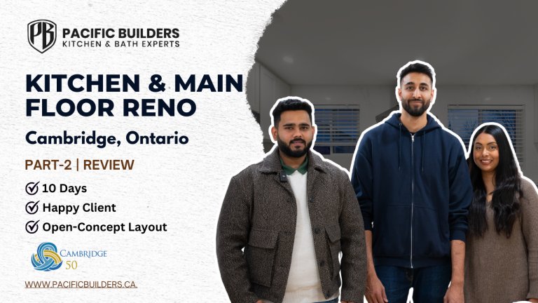 Kitchen and Main floor renovation - Pacific Builders Canada - Case study 6