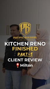 Kitchen Renovation Finished - Part 1- Milton Review - pacific Builders Canada